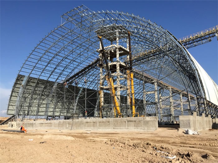 贵阳煤机油桶翘工程网架